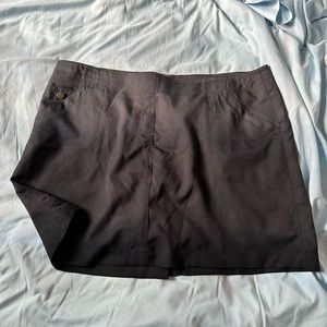 Black PGA tour skort